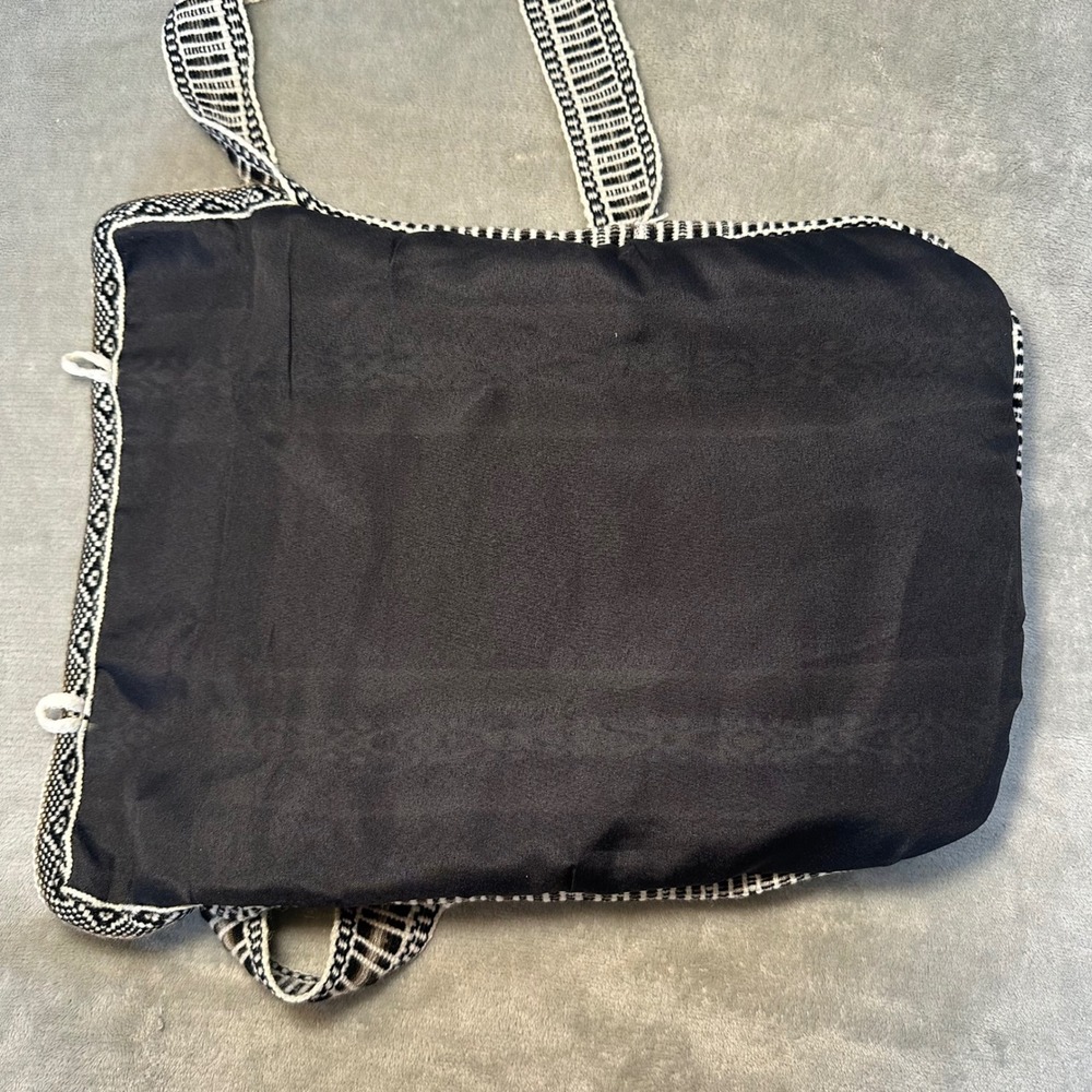 Peruvian Woven Llama Alpaca Crossbody Messenger Bag Brown Southwestern Boho - Picture 5 of 9
